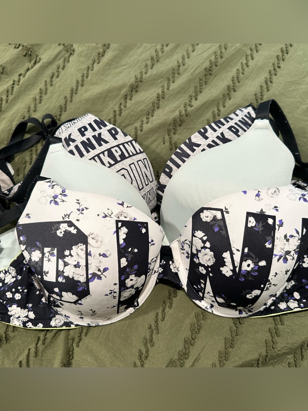 PINK Victoria's Push-Up Bras 34DD